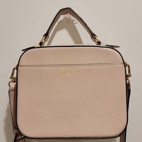 Michael Kors Jet Set Medium Crossbody Bag Pebbled Leather Pink Hand Bag Purse - Picture 6 of 15